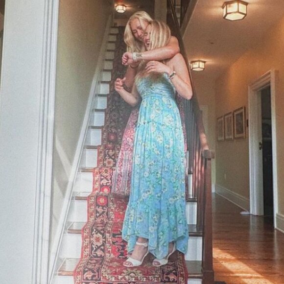 Astr The Label $129 Floral Shirred Sundress Medium - Picture 9 of 10